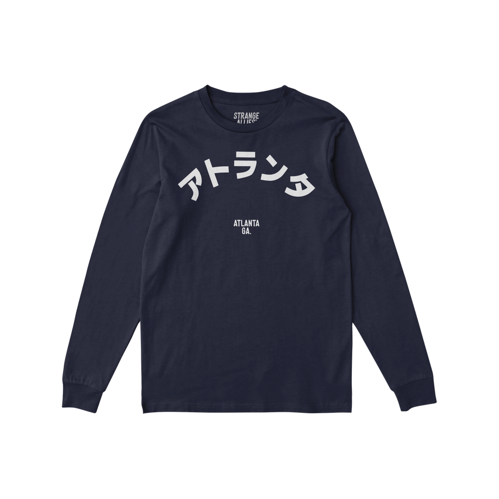 Atlanta Japanese Long Sleeve T-shirt