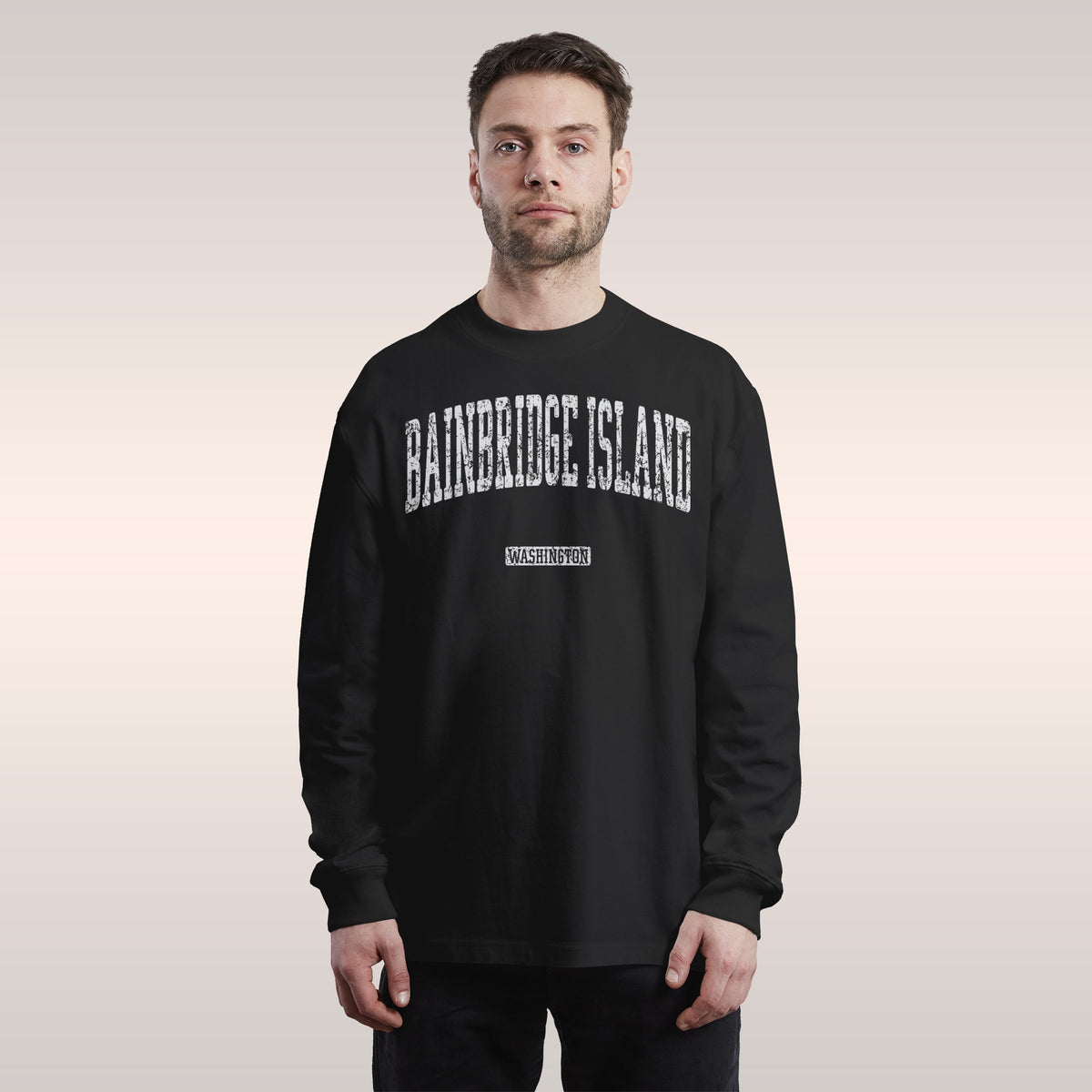 Bainbridge Washington Long Sleeve T-shirt