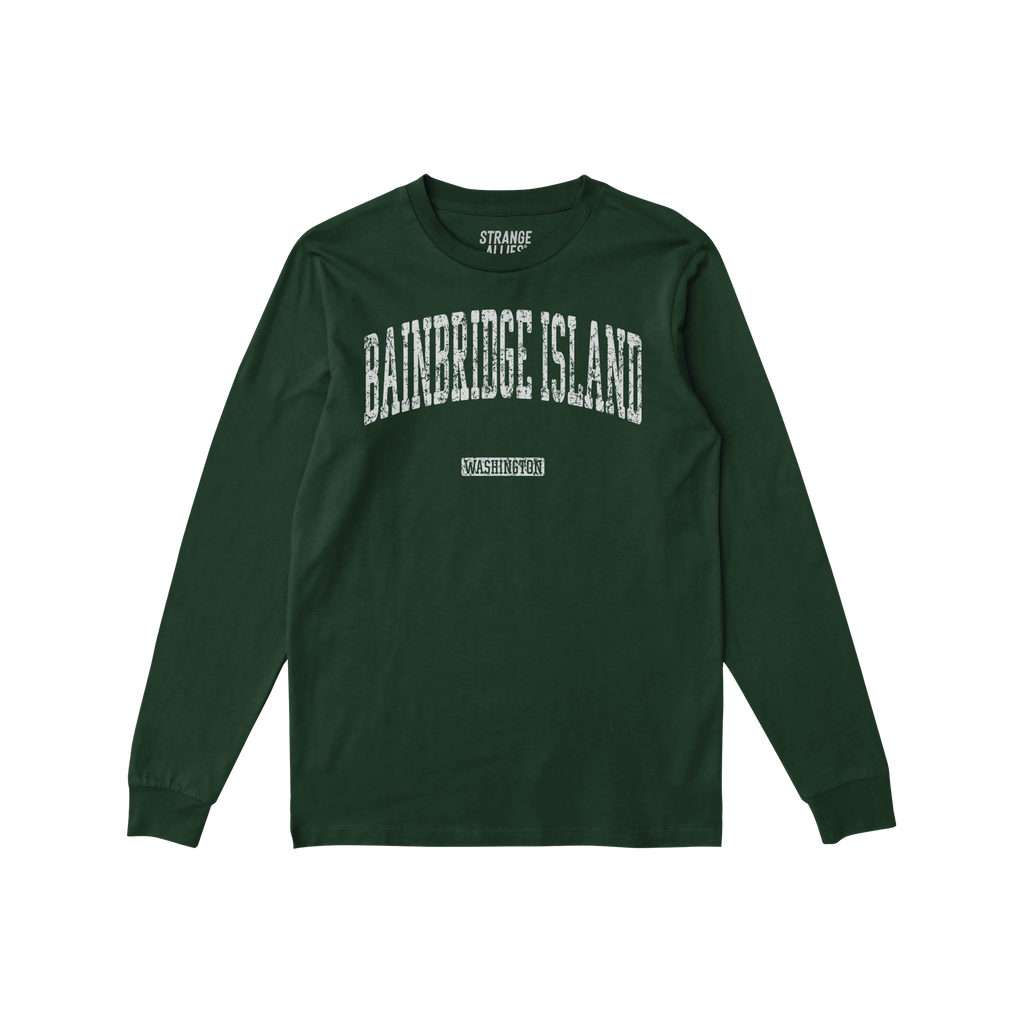 Bainbridge Washington Long Sleeve T-shirt