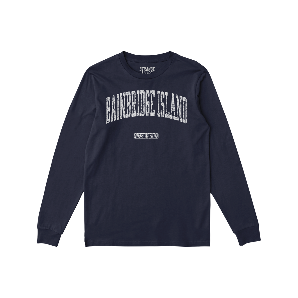 Bainbridge Washington Long Sleeve T-shirt