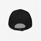 Be Yourself Hat, a black baseball cap with six-panel construction and adjustable strap, embodies a message of individuality and inclusivity, perfect for expressing unique identity and promoting equality.