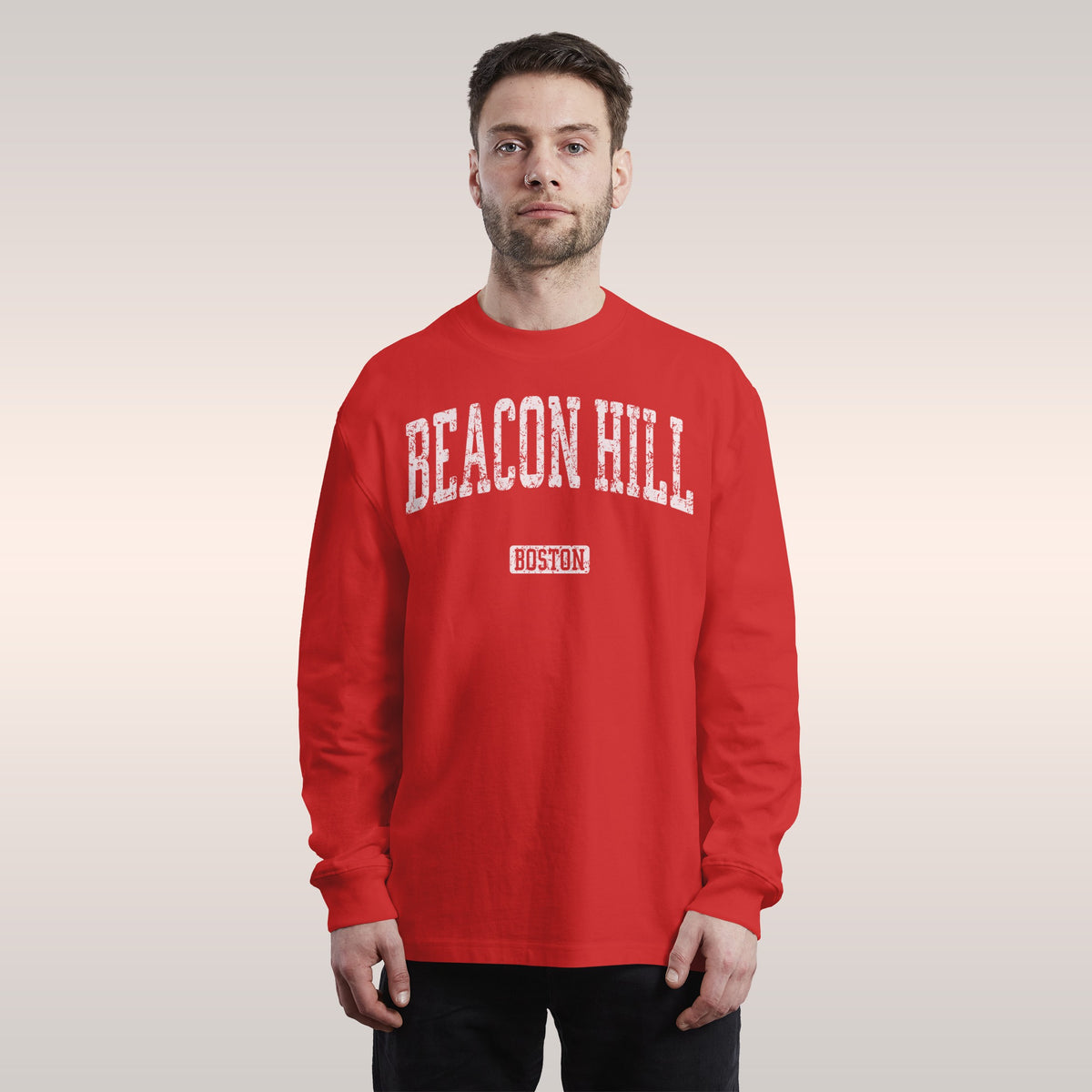 Beacon Hill Boston Long Sleeve T-shirt
