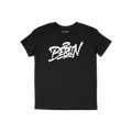 Berlin Handstyle T-shirt featuring bold graffiti-style Berlin script in white on a black tee, exemplifying urban attitude and