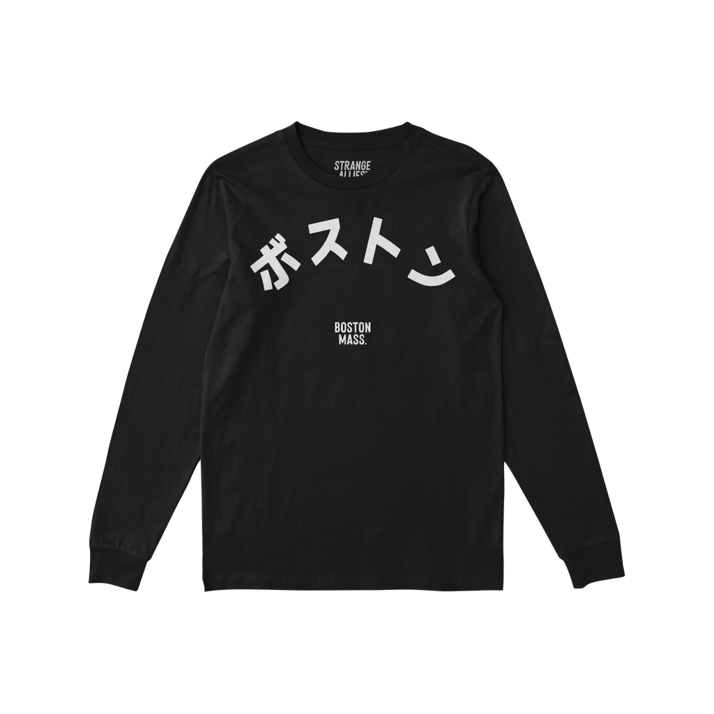 Boston Japanese Long Sleeve T-shirt