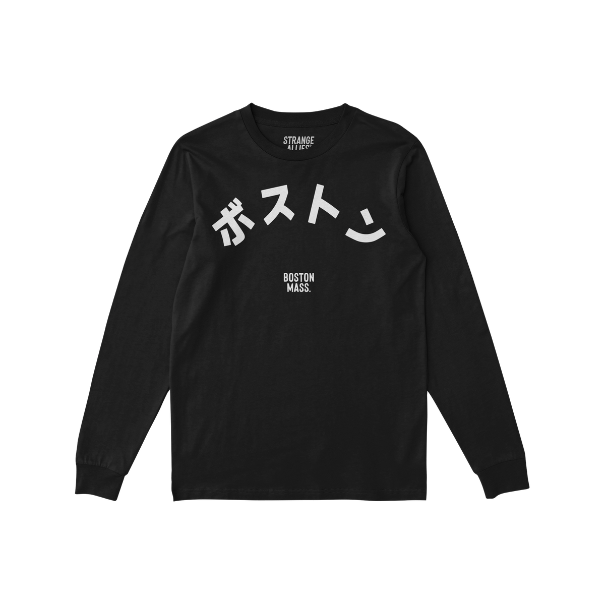Boston Japanese Long Sleeve T-shirt
