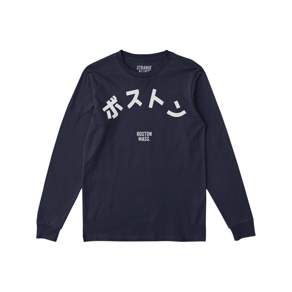 Boston Japanese Long Sleeve T-shirt