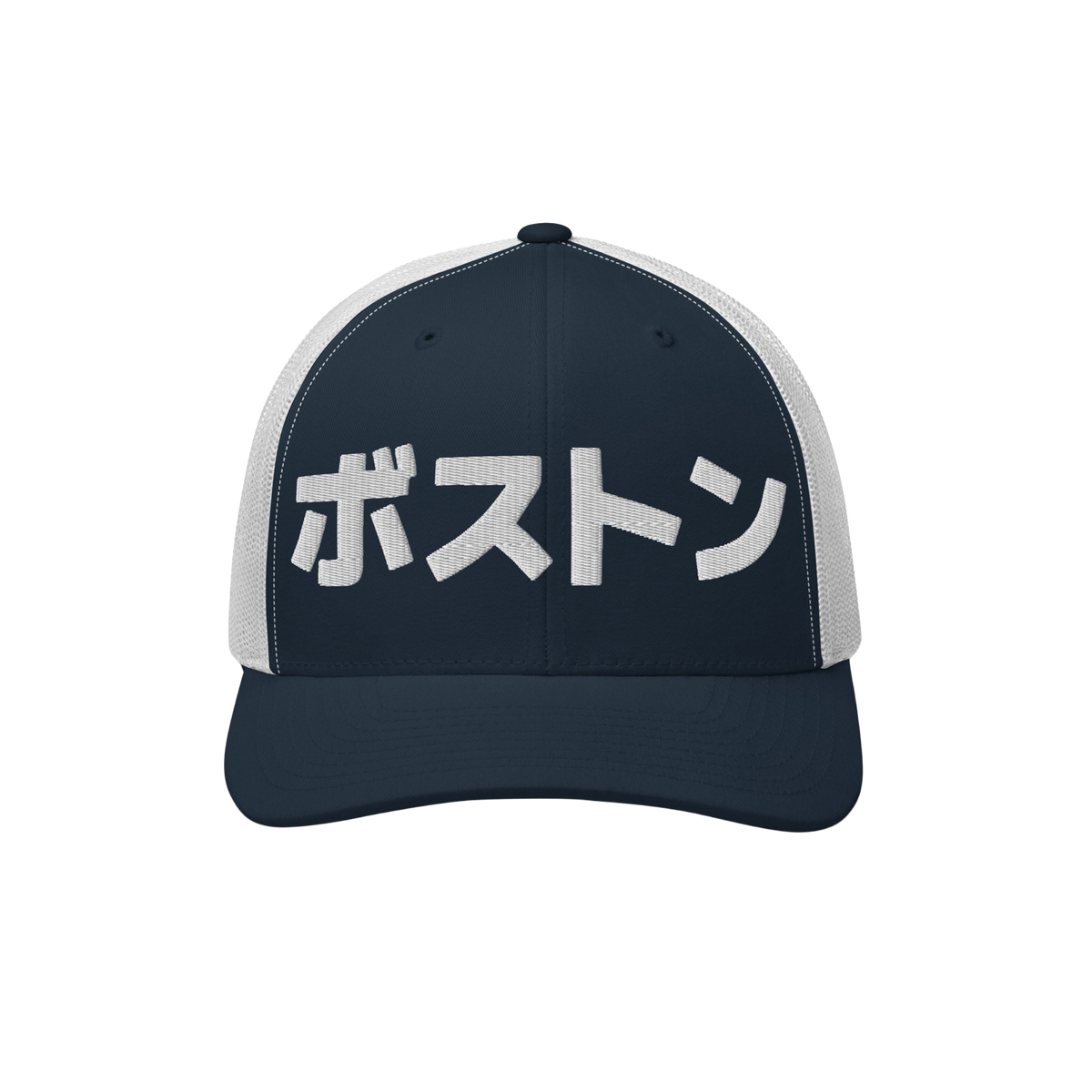 Boston Japanese Trucker Hat