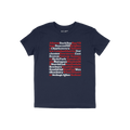 Boston Neighborhoods Kids T-shirt