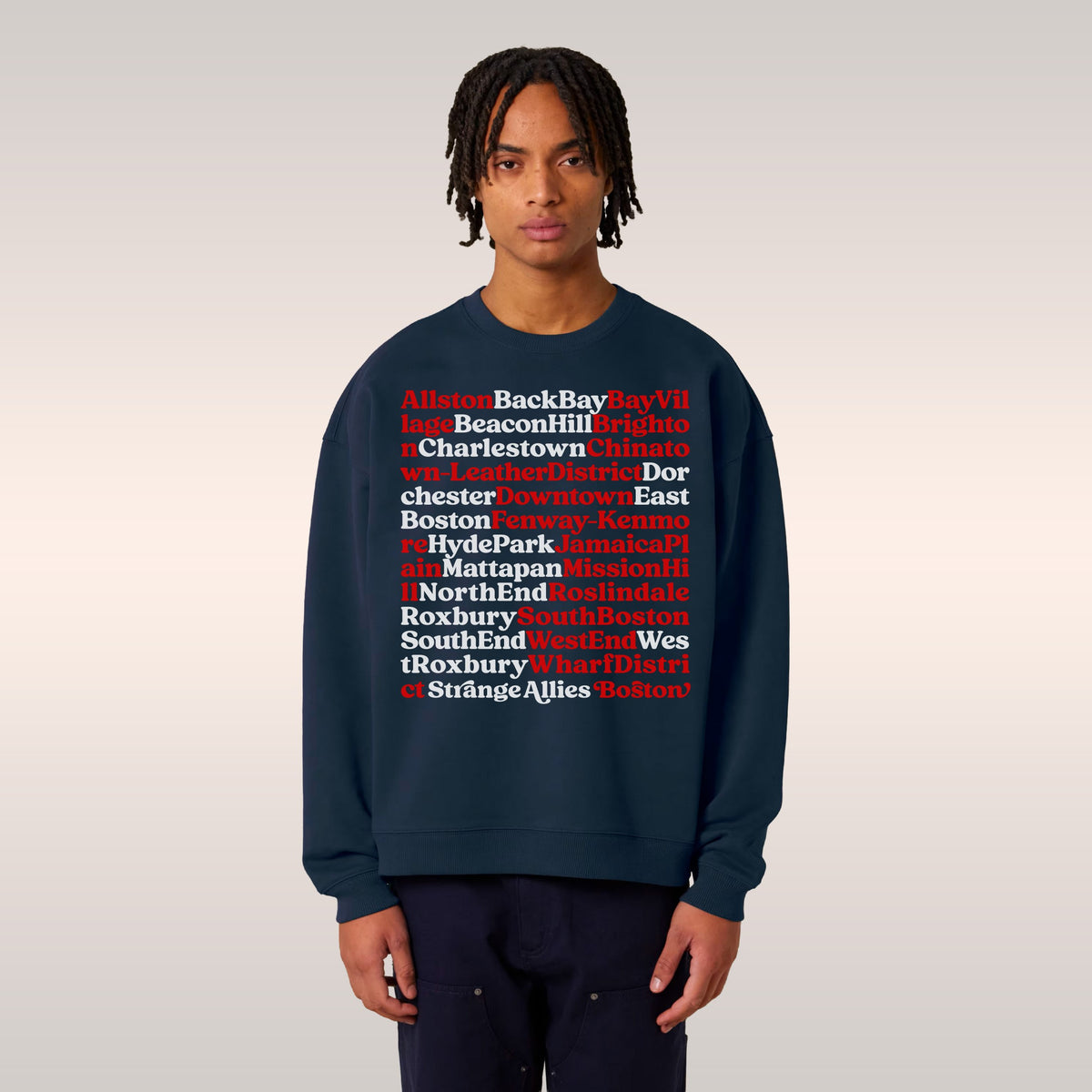 Boston Neighborhoods Sweatshirt