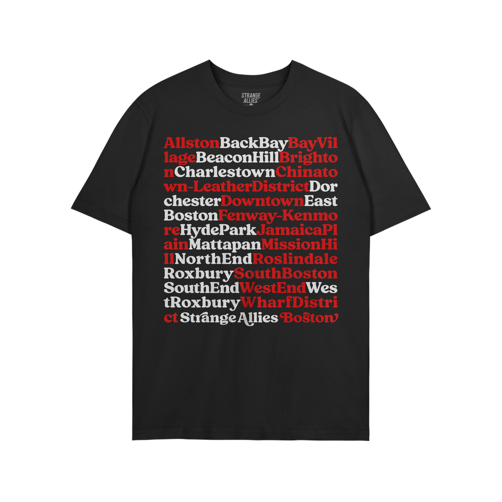 Boston Neighborhoods T-shirt