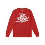 Bronx Handstyle T-shirt featuring graffiti-style THE BRONX print across the chest, embodying NYC pride and urban culture. Per