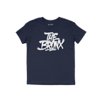Bronx Handstyle T-shirt featuring a white graffiti-style THE BRONX logo, ideal for showcasing borough pride. Perfect for spor