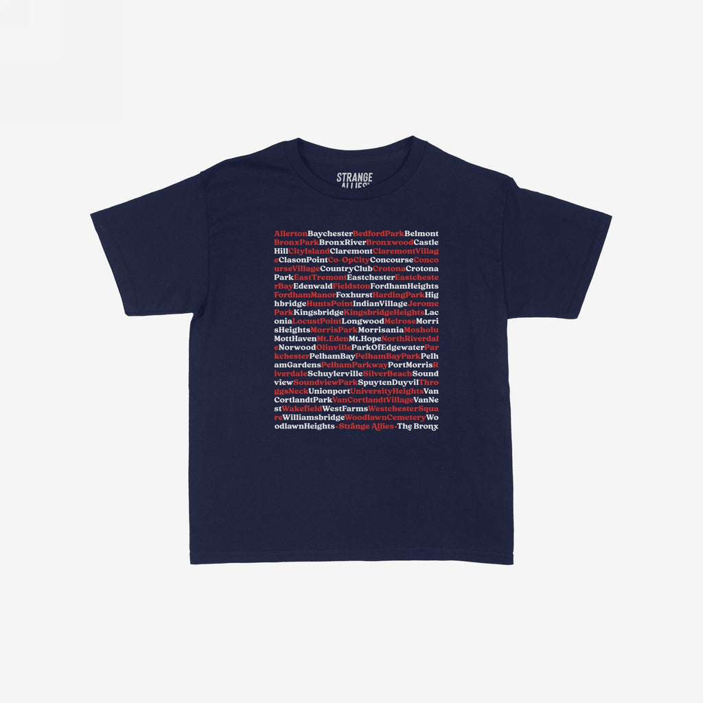 Bronx Neighborhoods Women's Baby Tee