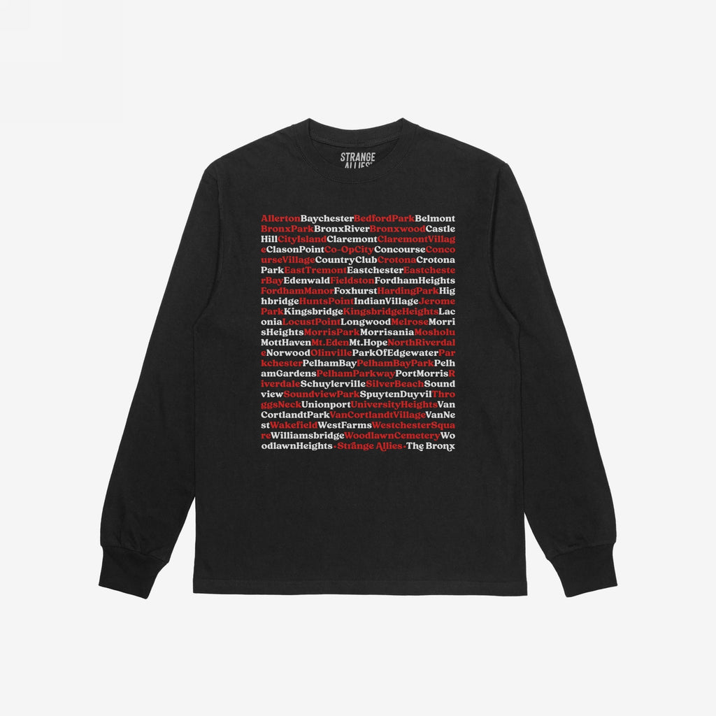 Bronx Neighborhoods T-shirt