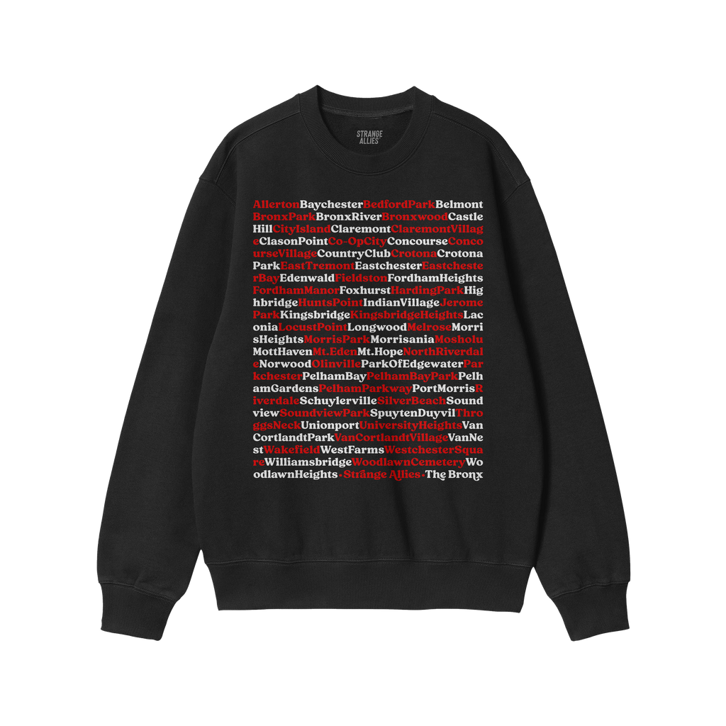 Bronx Neighborhoods Sweatshirt