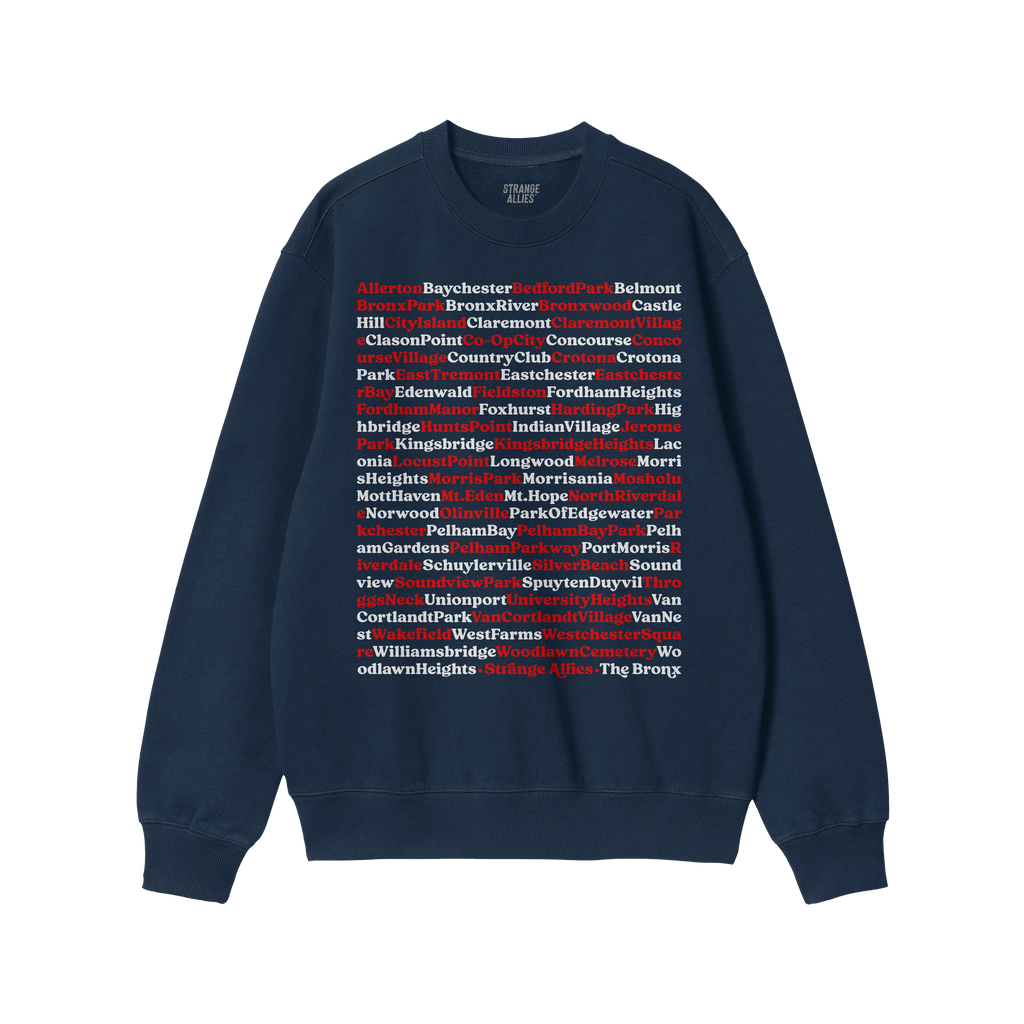 Bronx Neighborhoods Sweatshirt