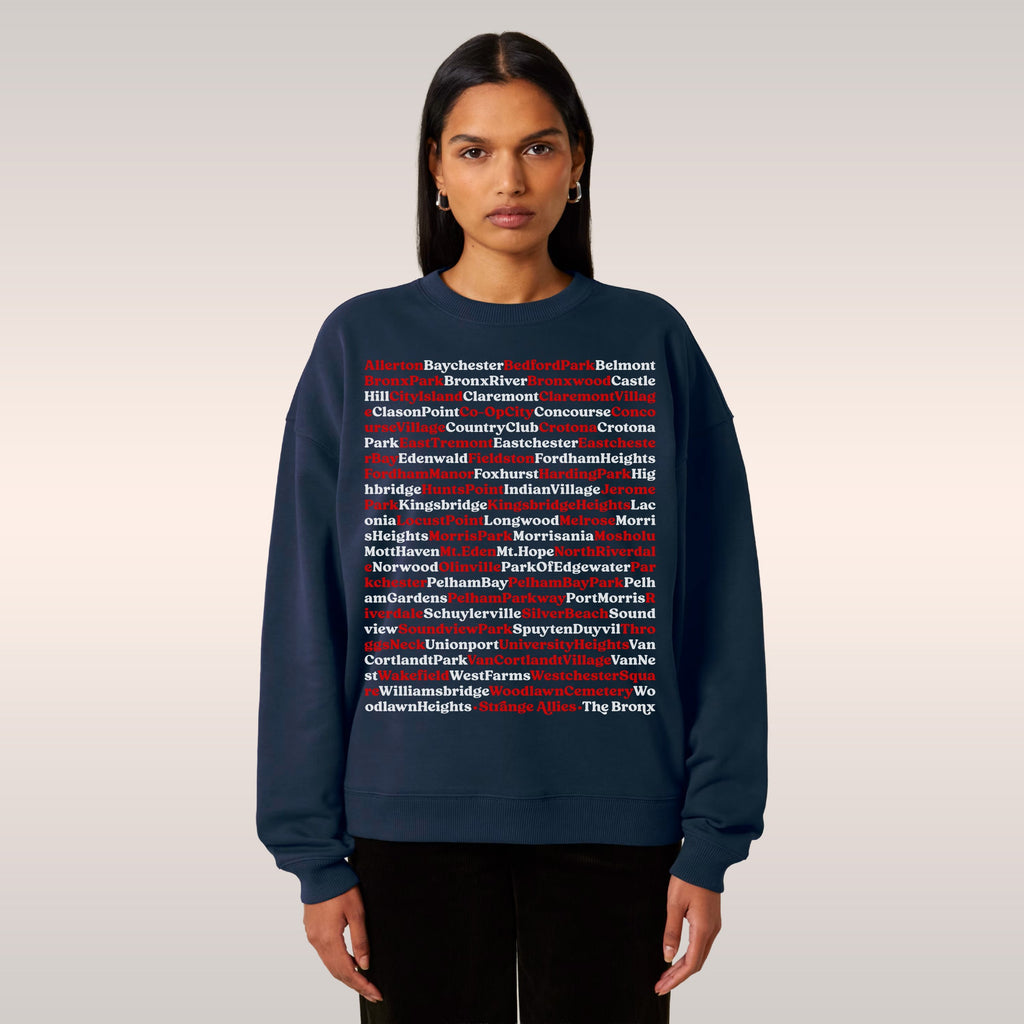 Bronx Neighborhoods Sweatshirt