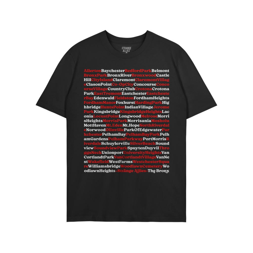 Bronx Neighborhoods T-shirt