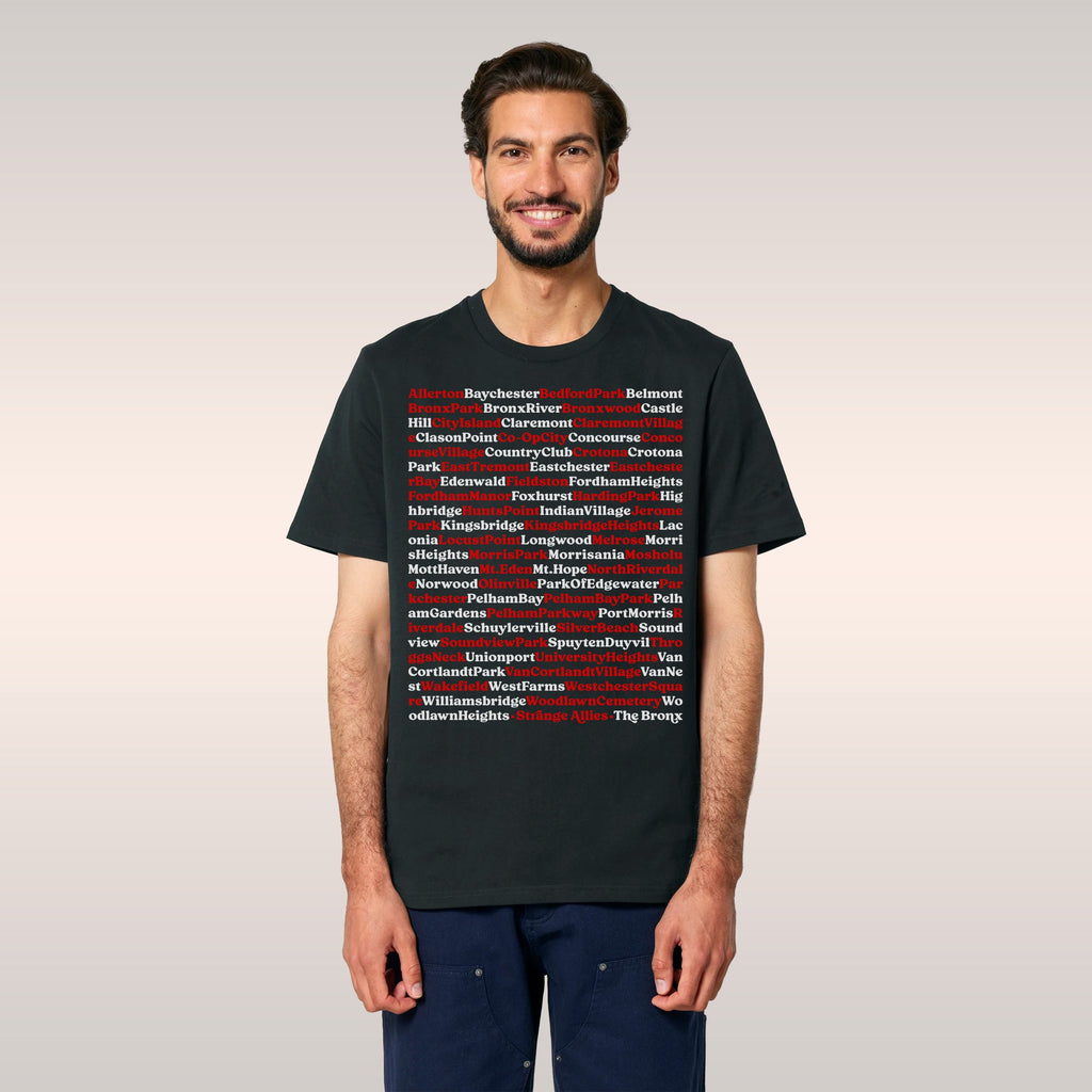 Bronx Neighborhoods T-shirt