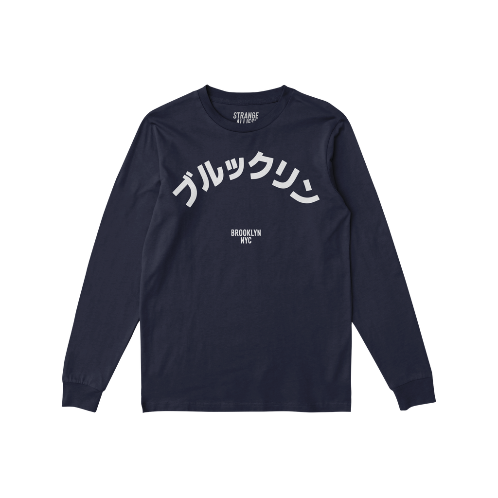 Brooklyn Japanese Long Sleeve T-shirt