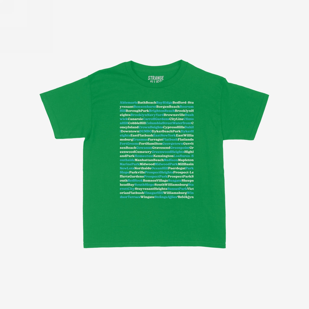 Brooklyn Neighborhoods Women's Baby Tee
