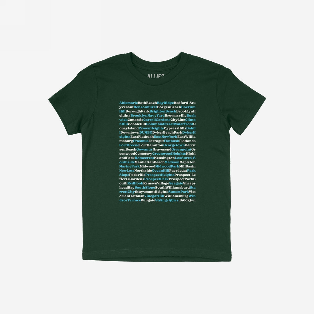 Brooklyn Neighborhoods T-shirt