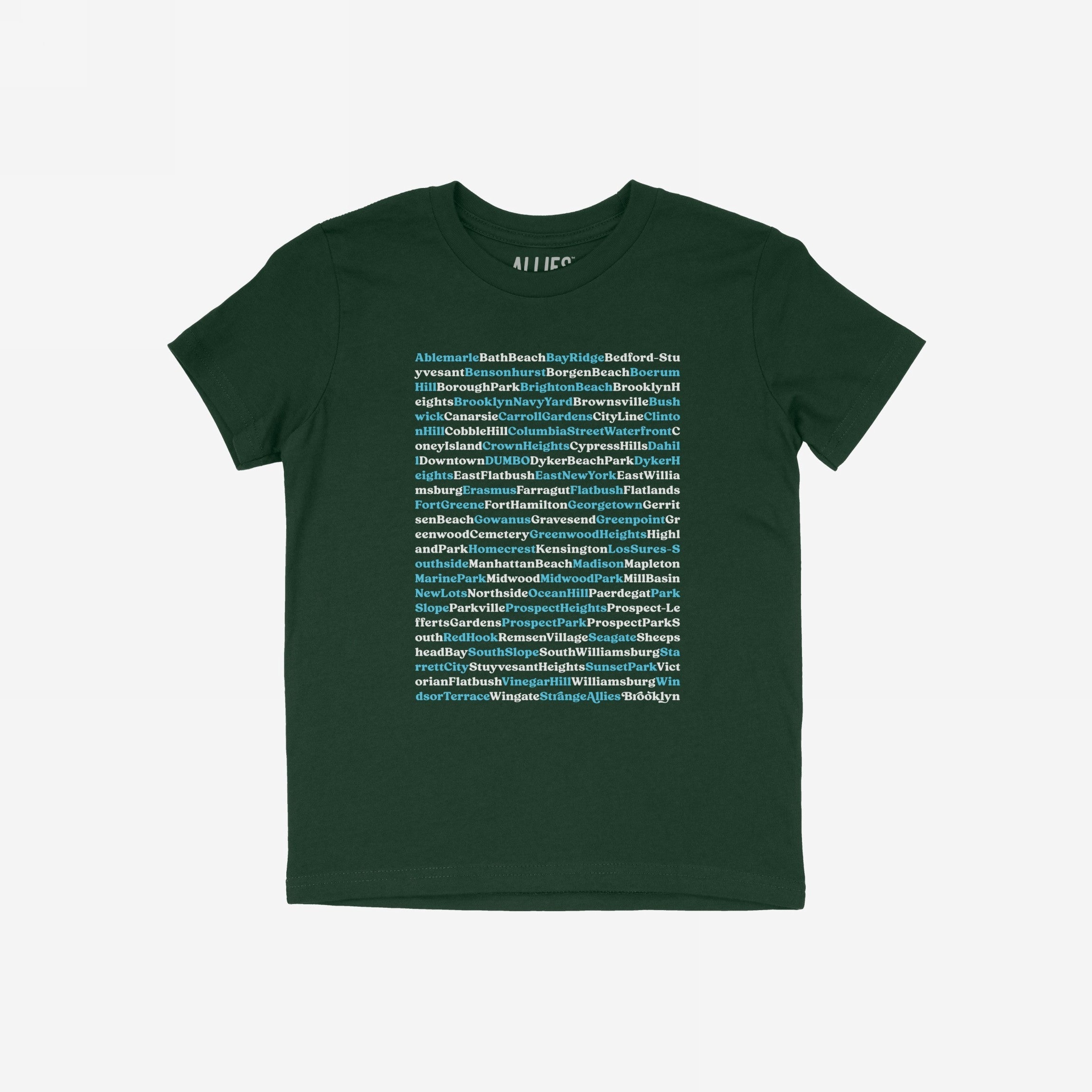 Brooklyn Neighborhoods T-shirt