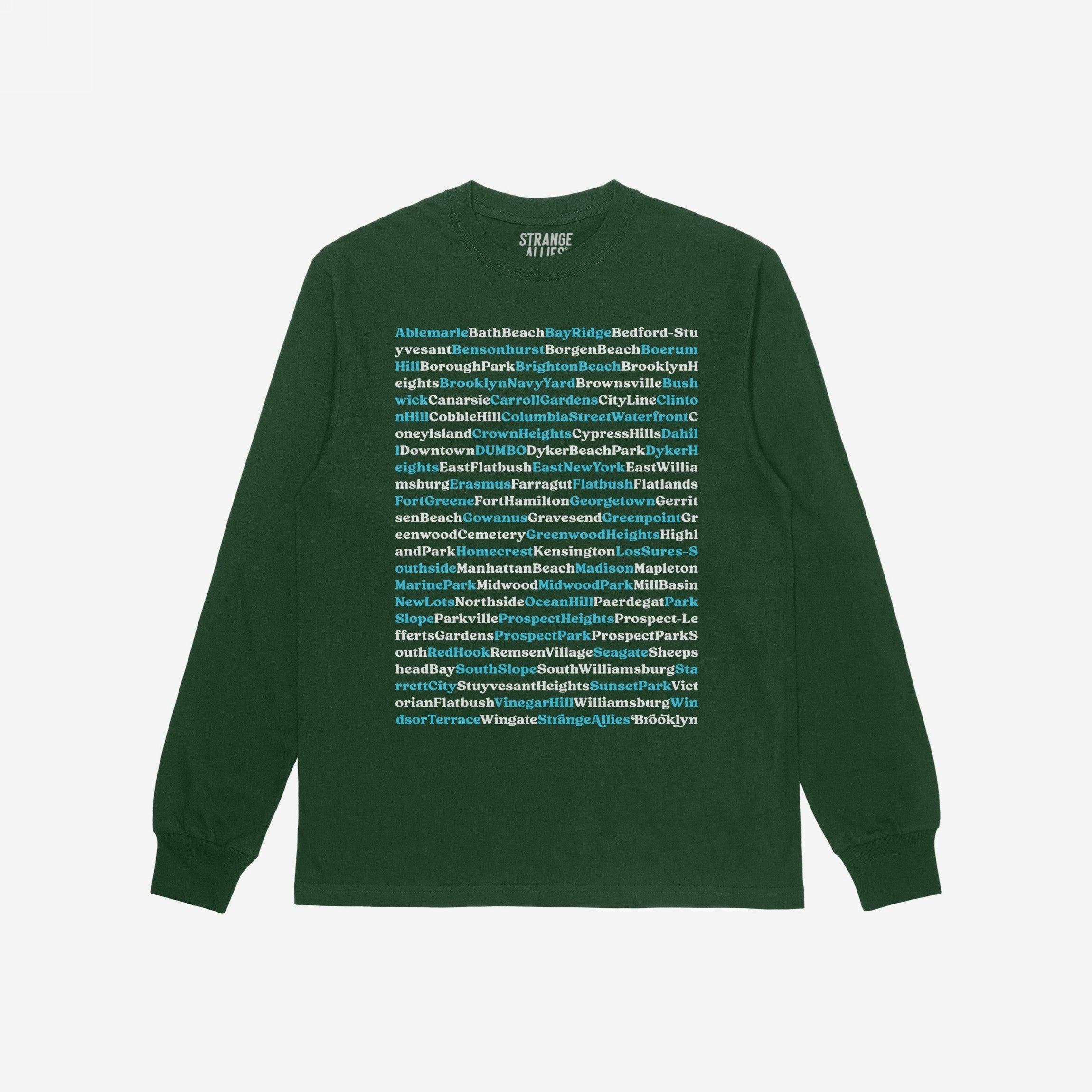 Brooklyn Neighborhoods T-shirt
