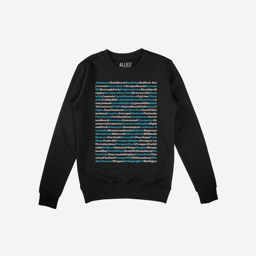 Brooklyn Neighborhoods Sweatshirt