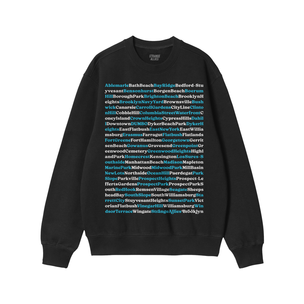 Brooklyn Neighborhoods Sweatshirt