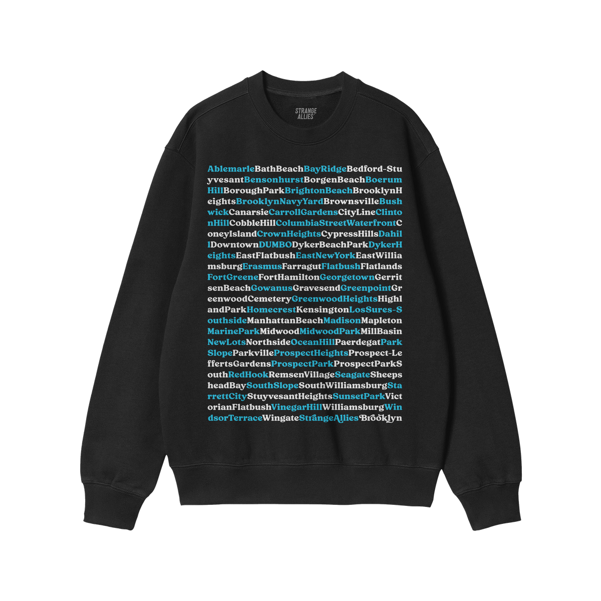 Brooklyn Neighborhoods Sweatshirt