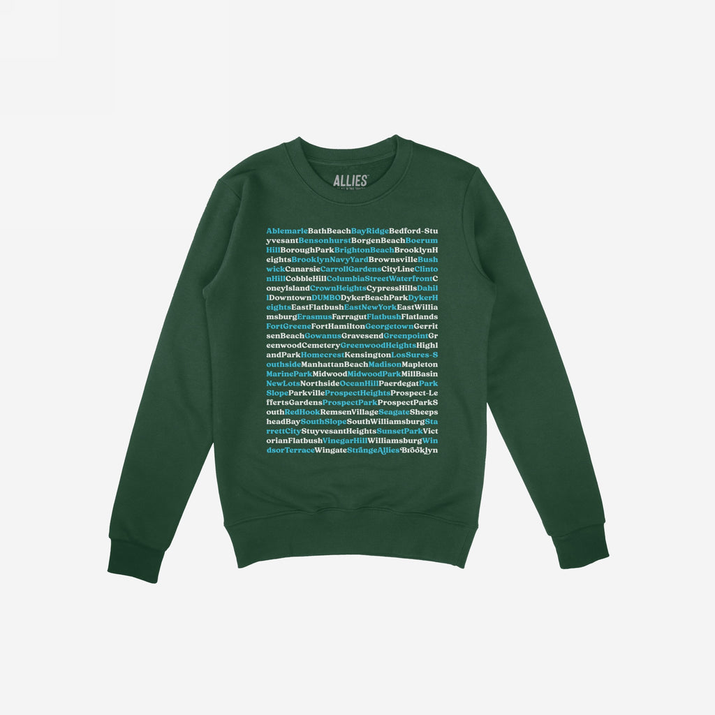 Brooklyn Neighborhoods Sweatshirt