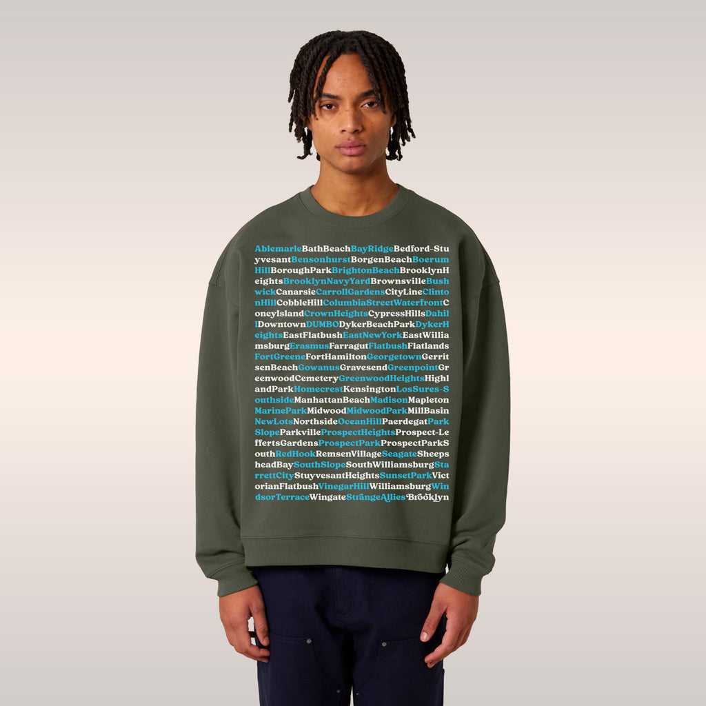 Brooklyn Neighborhoods Sweatshirt