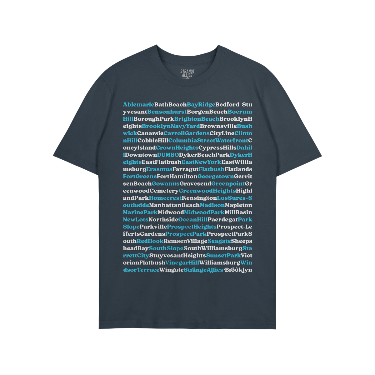 Brooklyn Neighborhoods T-shirt