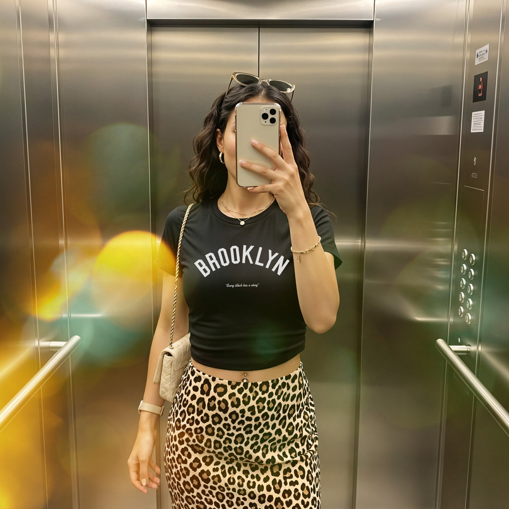 Brooklyn Story Women's Baby Tee