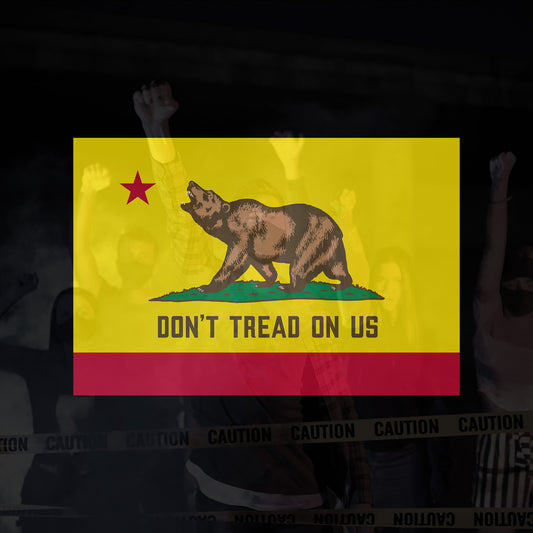 California Gadsden Flag Shirt by Strange Gang