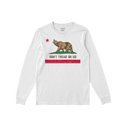 California Gadsden Flag Shirt featuring a stylized California flag motif with a brown bear, red star, and Don't Tread On Us s