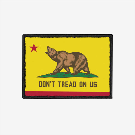 California Gadsden Flag Patch