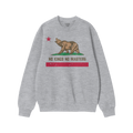 California No Kings Flag Shirt featuring a bear mid-roar with 'NO KINGS NO MASTERS' slogan, echoing the California state flag