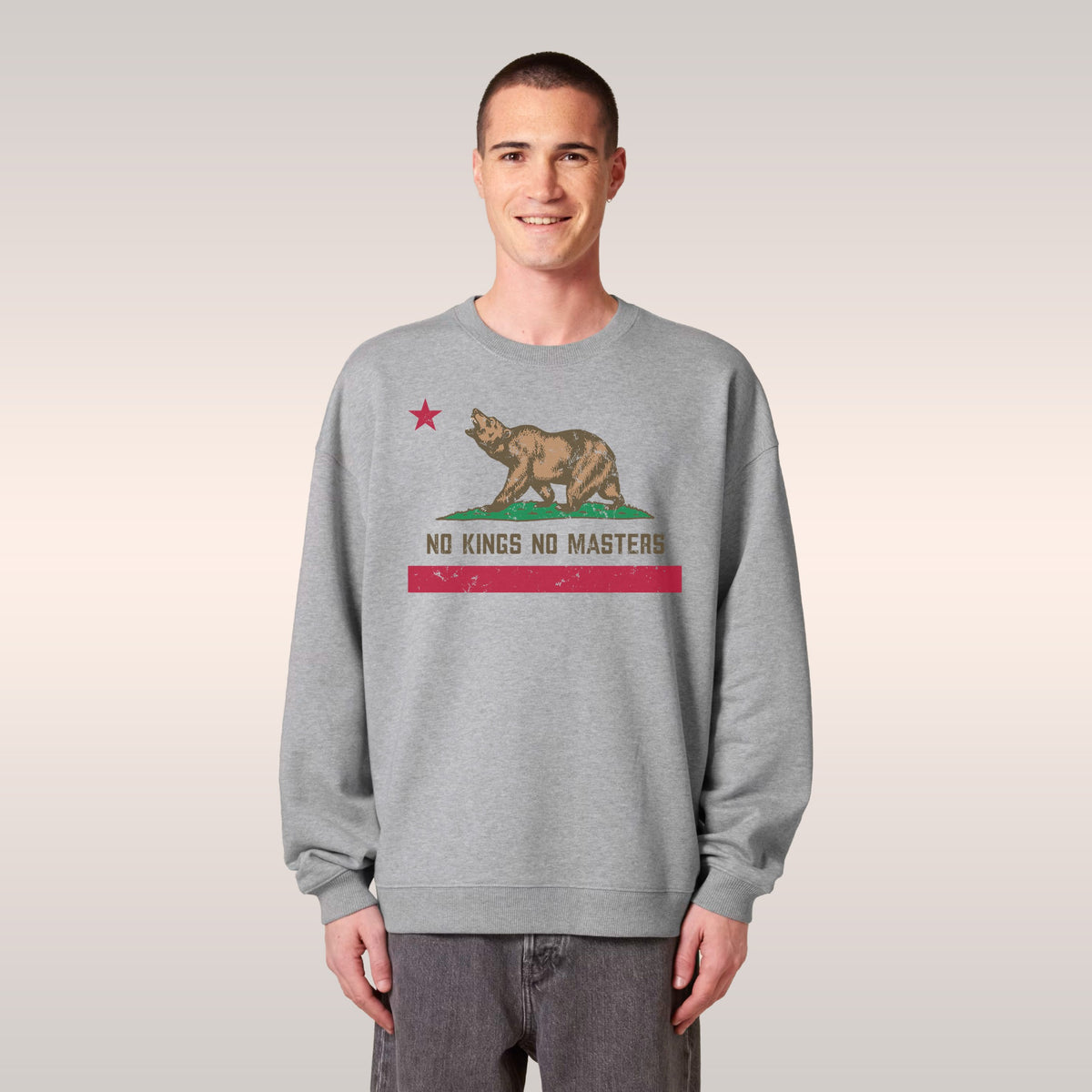 California No Kings Flag Sweatshirt