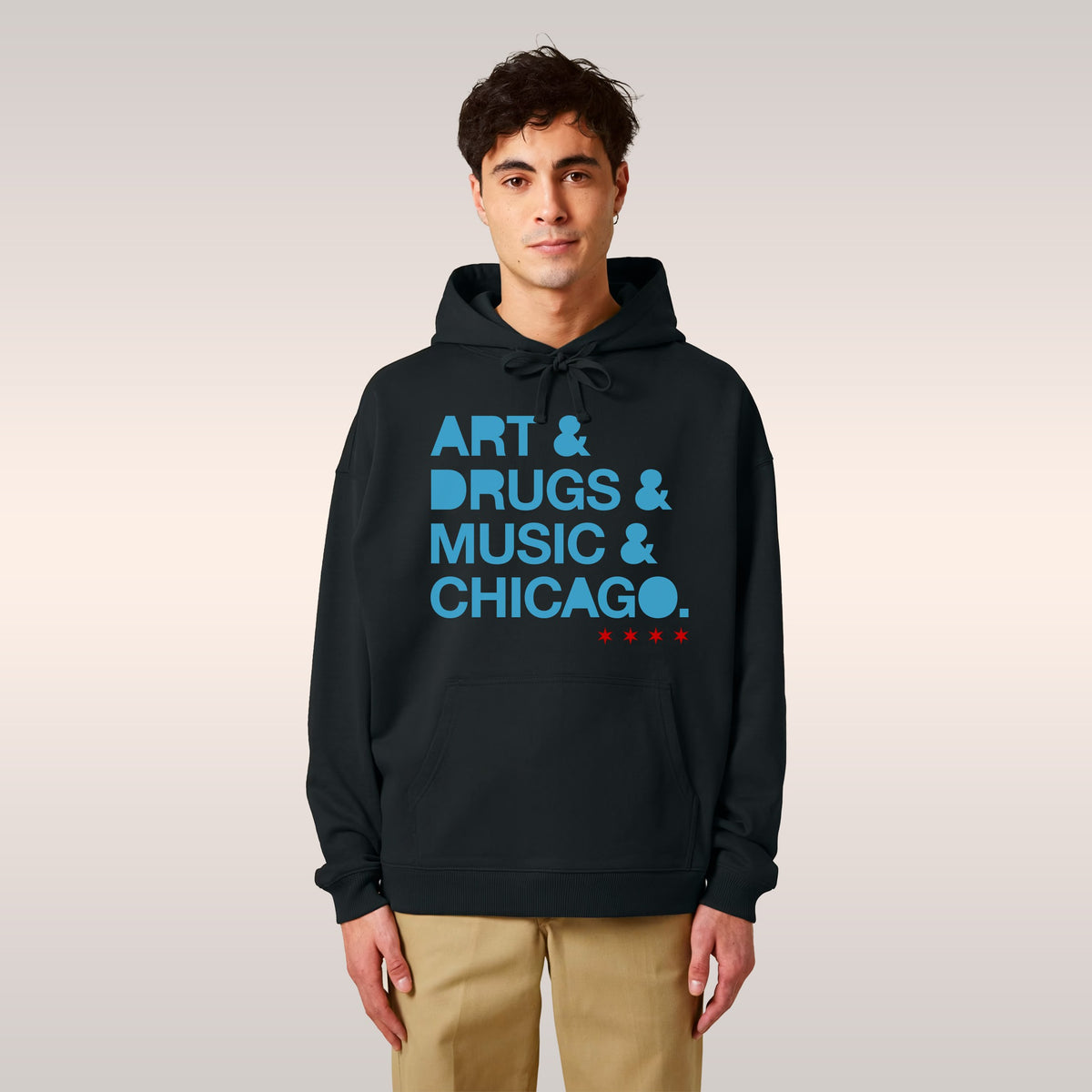 Chicago Art Drugs Music Hoodie
