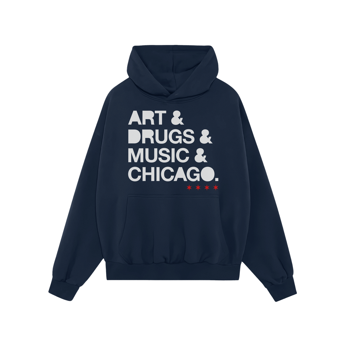Chicago Art Drugs Music Hoodie