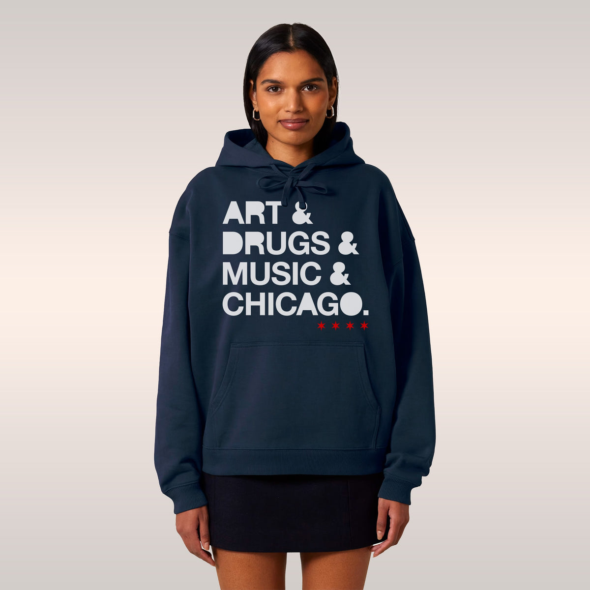 Chicago Art Drugs Music Hoodie