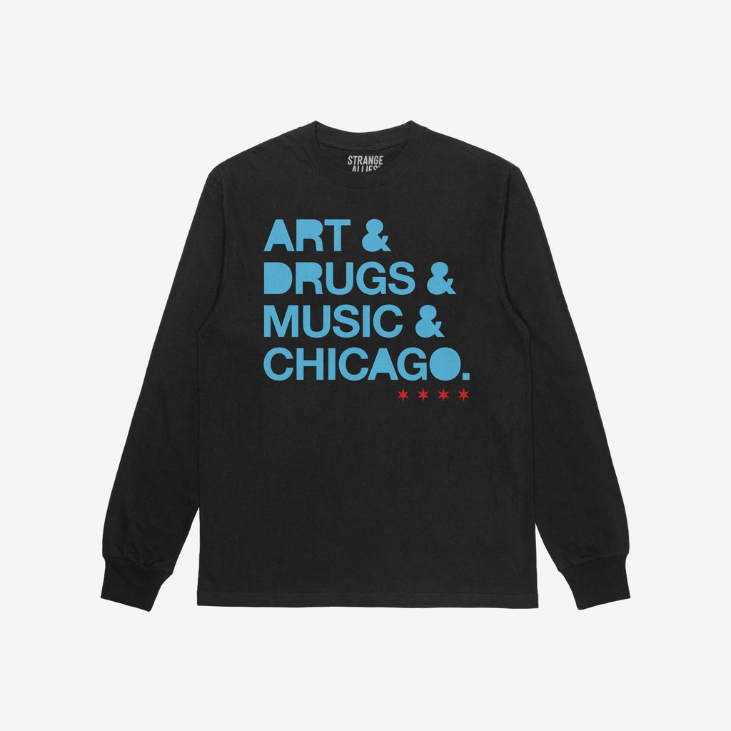 Chicago Art Drugs Music T-shirt