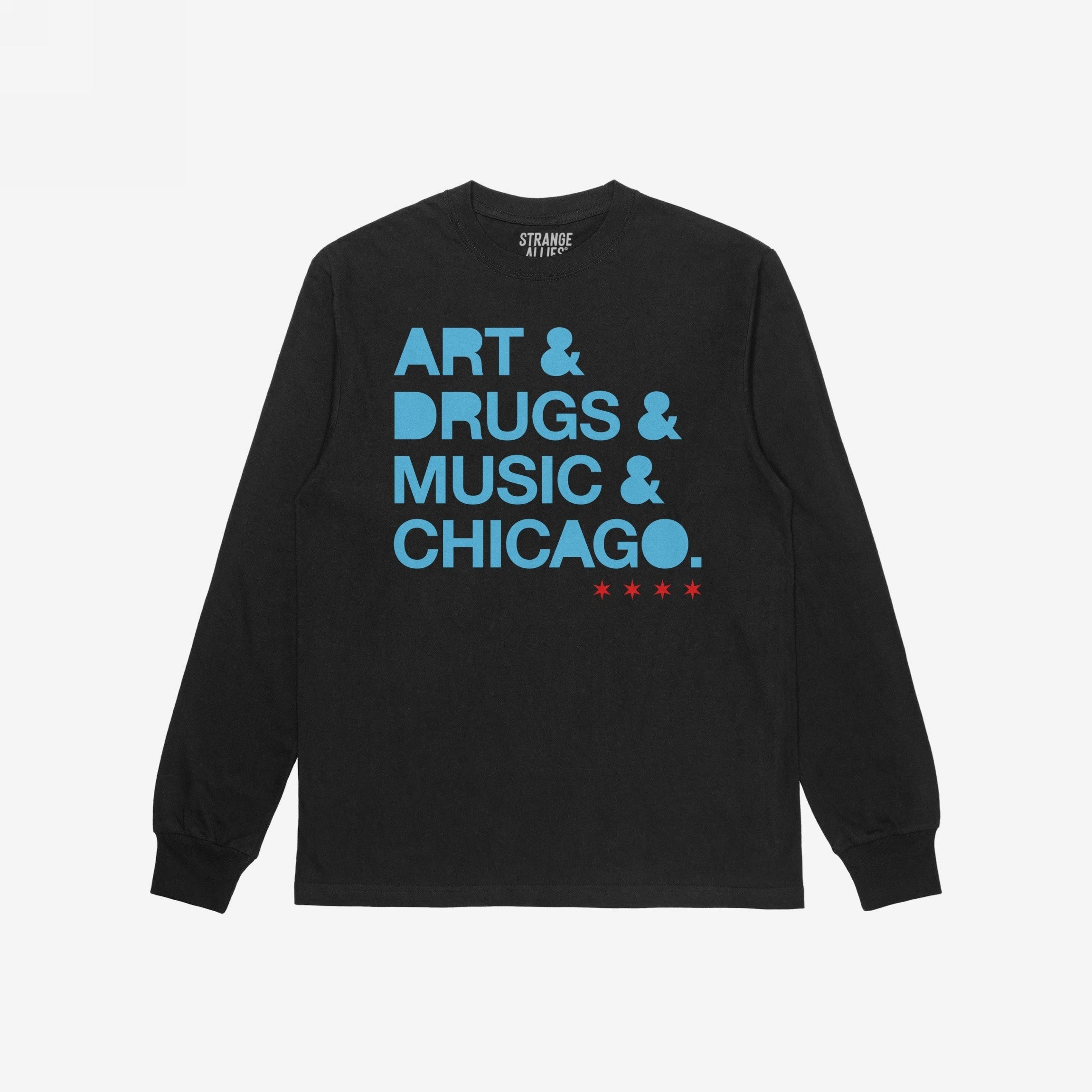 Chicago Art Drugs Music T-shirt
