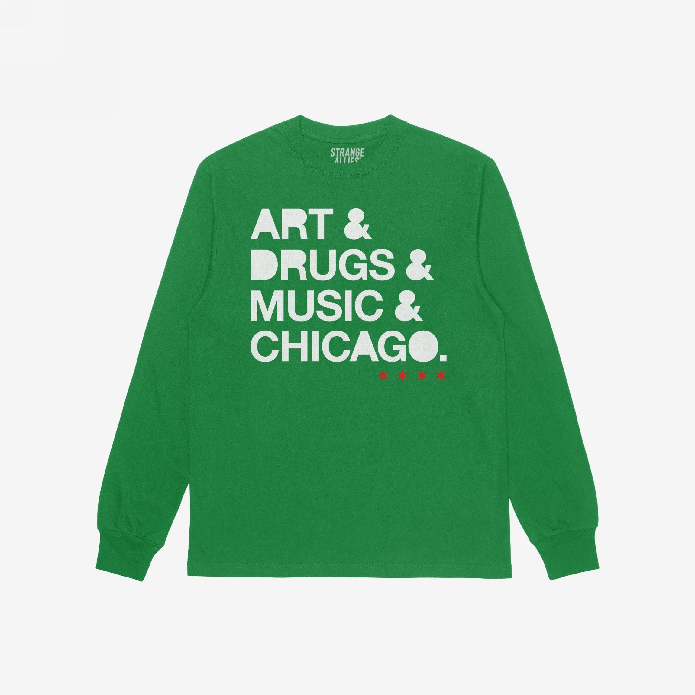 Chicago Art Drugs Music T-shirt