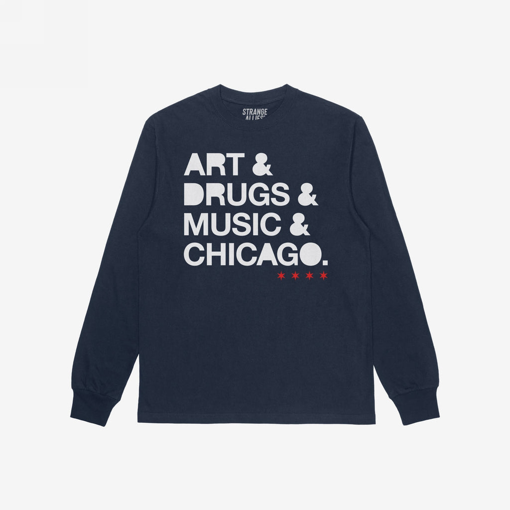 Chicago Art Drugs Music T-shirt