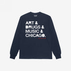 Chicago Art Drugs Music T-shirt