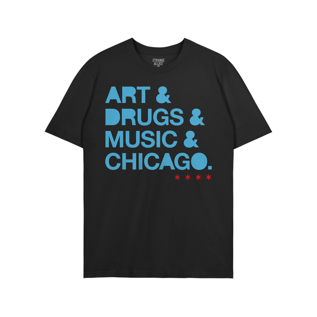 Chicago Art Drugs Music T-shirt