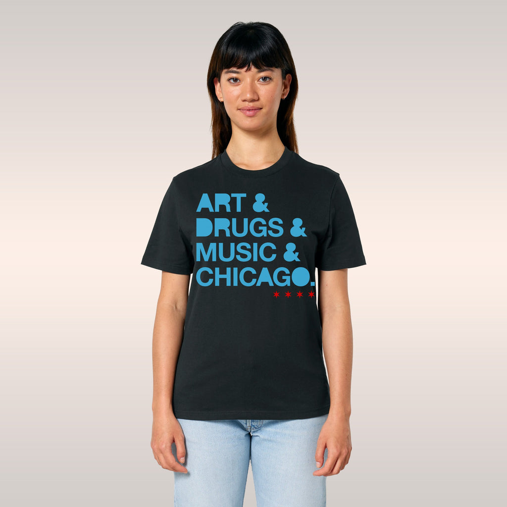 Chicago Art Drugs Music T-shirt